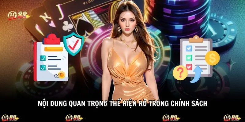 Nội dung quan trọng thể hiện rõ trong chính sách 